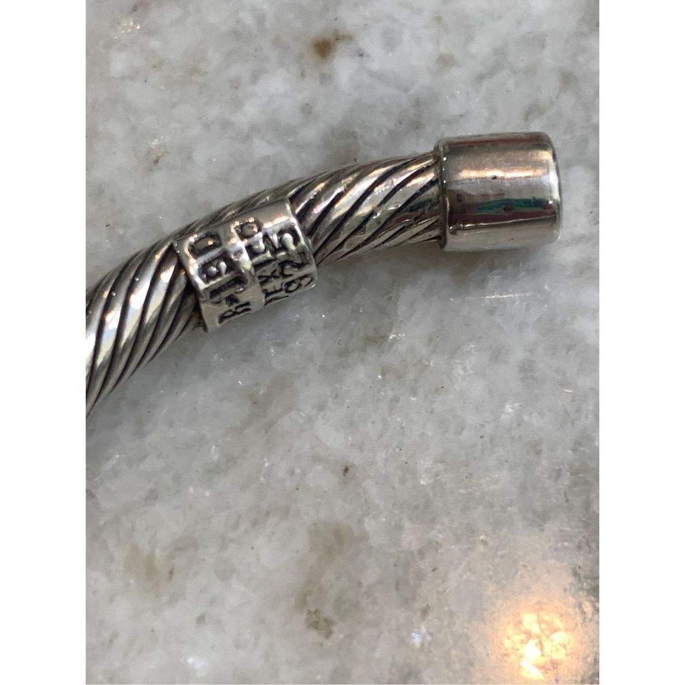 .925 Cuff Bracelet Sterling Silver Jewelry - Picture 5 of 7